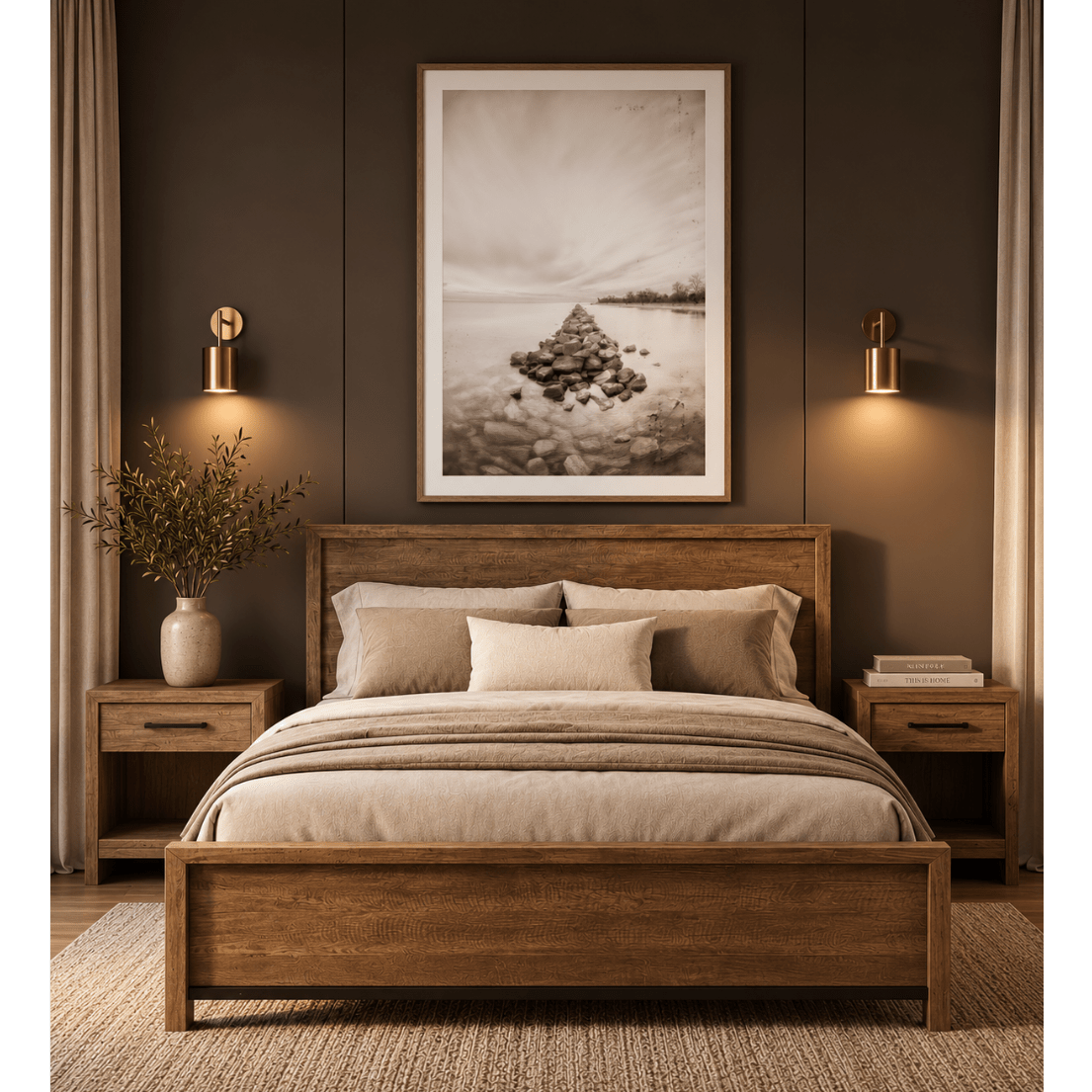 Lake Muskoka 1 Drawer Nightstand