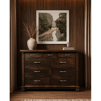 Timber 9 Drawer Dresser