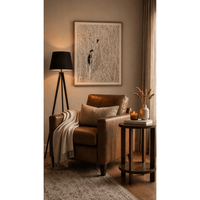 Harp Lake Round End Table