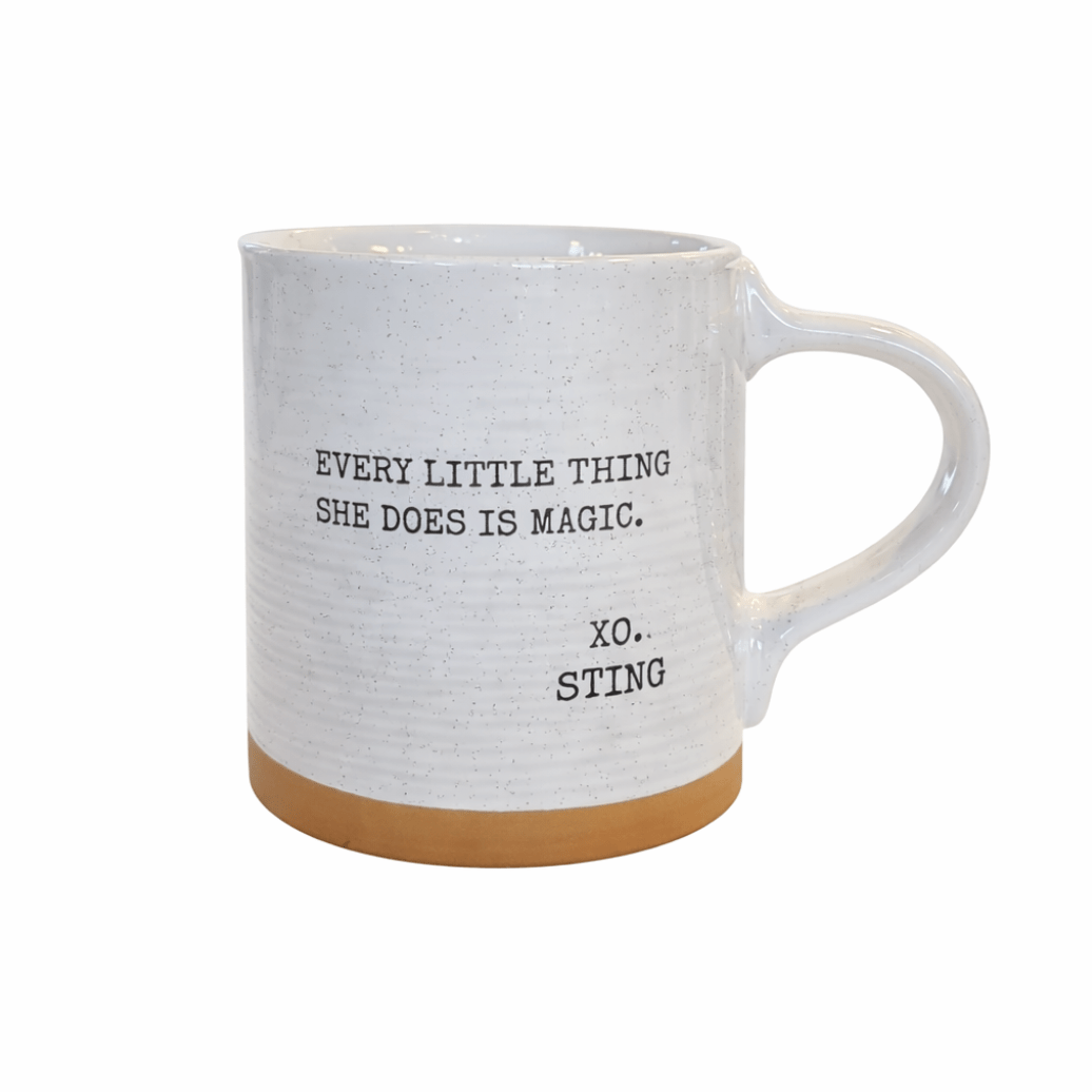 Quote Mug Sting