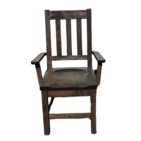Dokis Slat Back Arm Chair