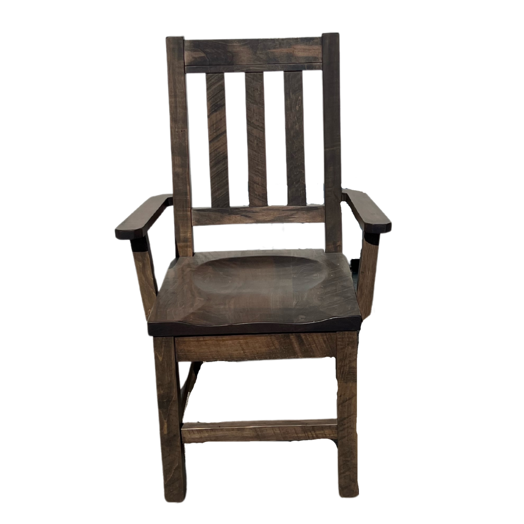 Dokis Slat Back Arm Chair
