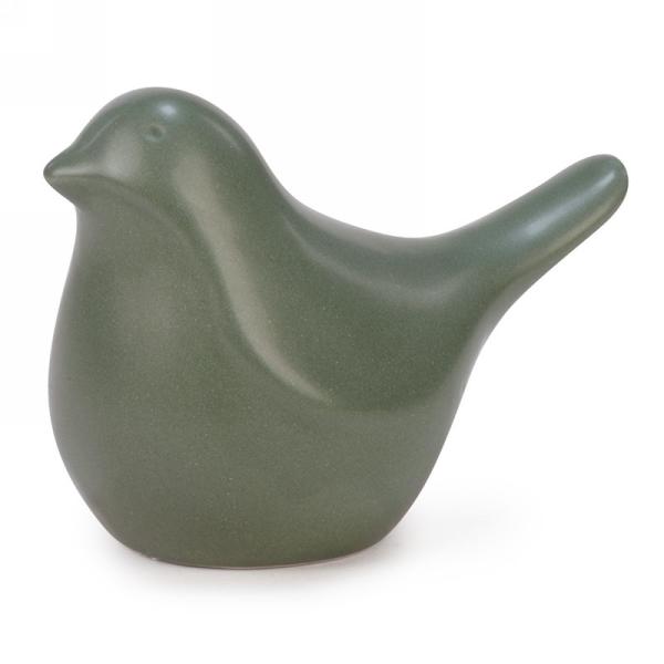 Sage Green Ceramic Bird