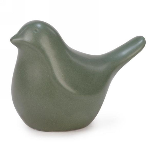 Sage Green Ceramic Bird
