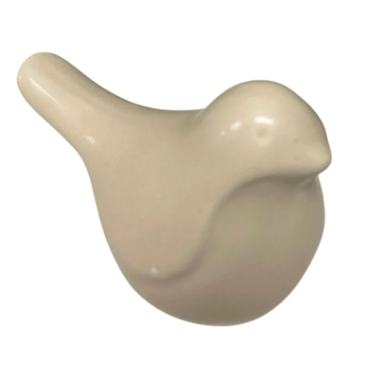 Beige Ceramic Bird