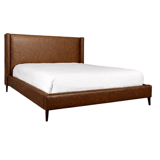 Milano Leather Bed