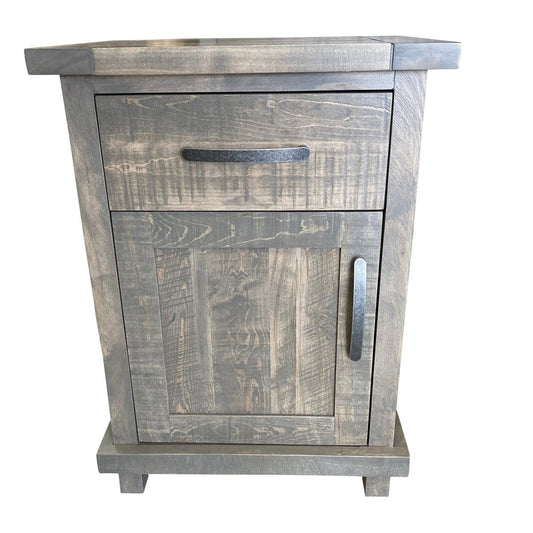 Georgian 1 Drawer and Door Nightstand