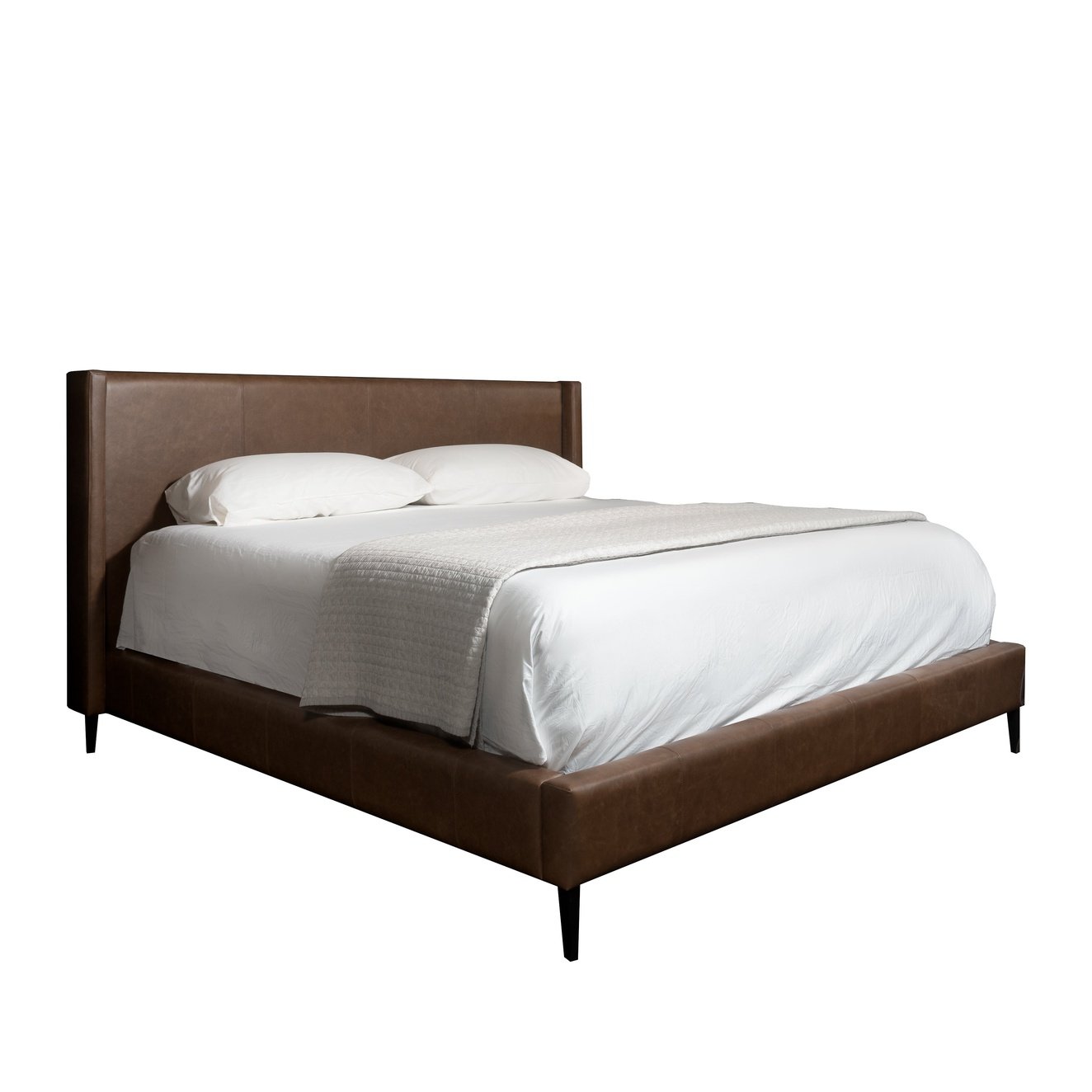 Milano Leather Bed