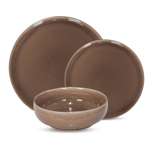Bronze Pearl 12pc Dinnerware