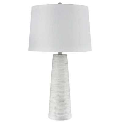 Cone Table Lamp - White