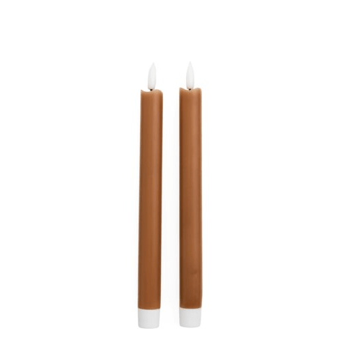 Taper Candle Led Dust Rose