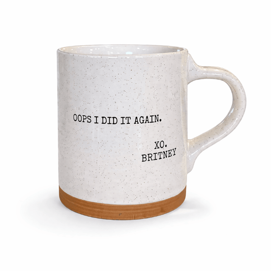 Quote Mug XO Britney