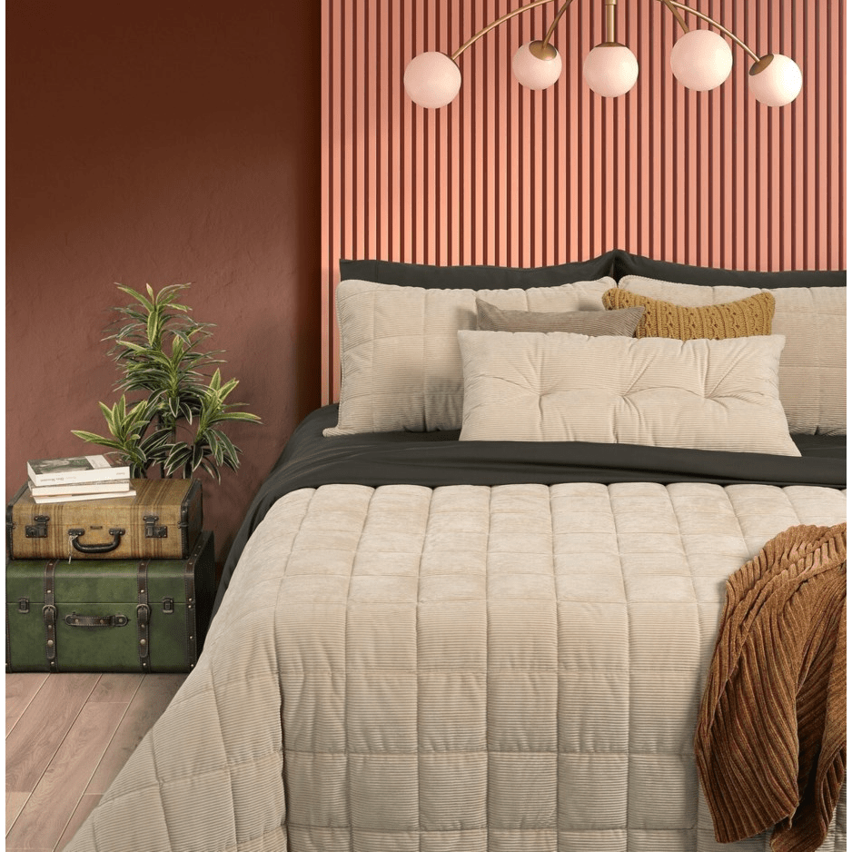 Corduroy Quilt w/Shams