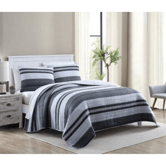 Cozy Line Quilt w/Shams