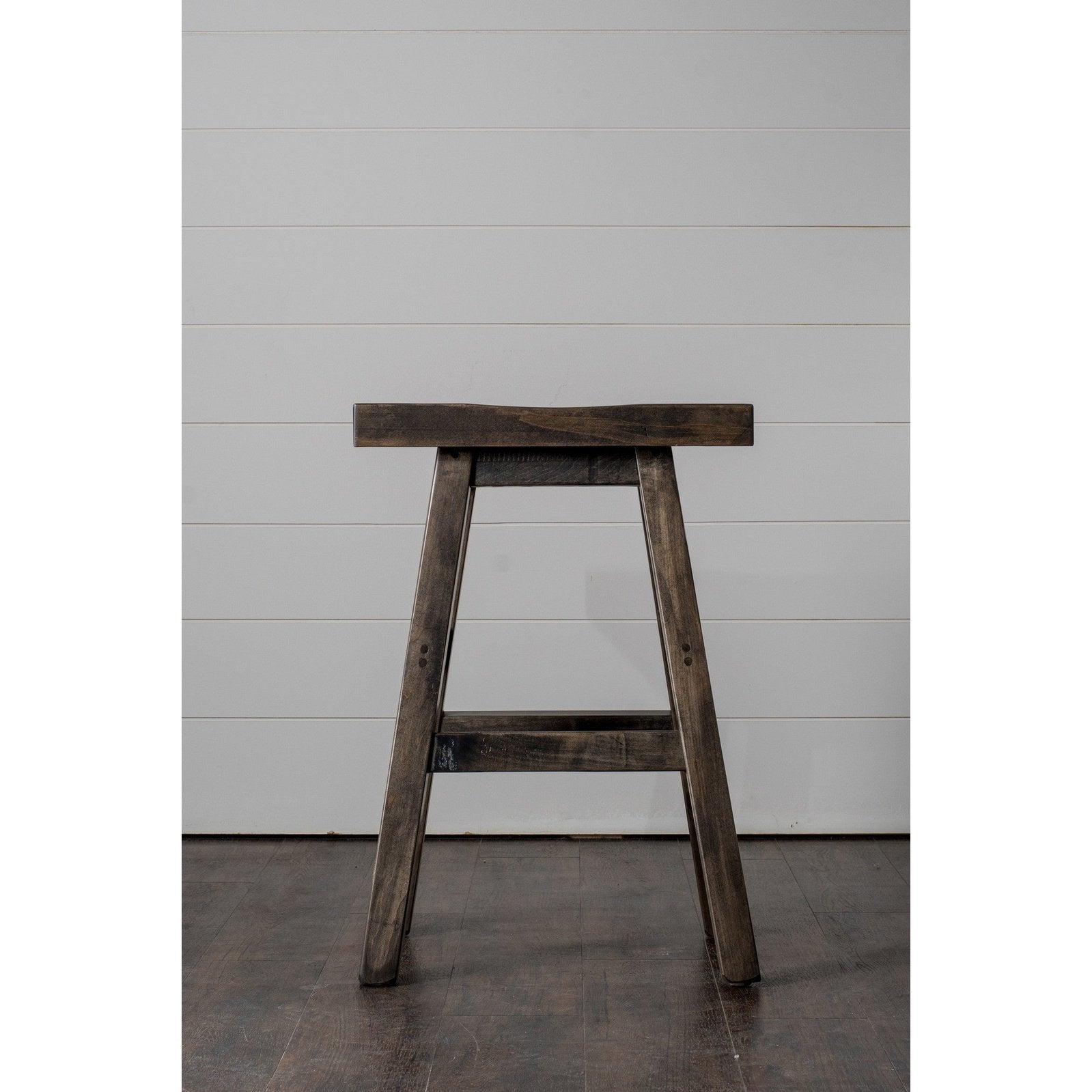 Rustic 26" Saddle Stool