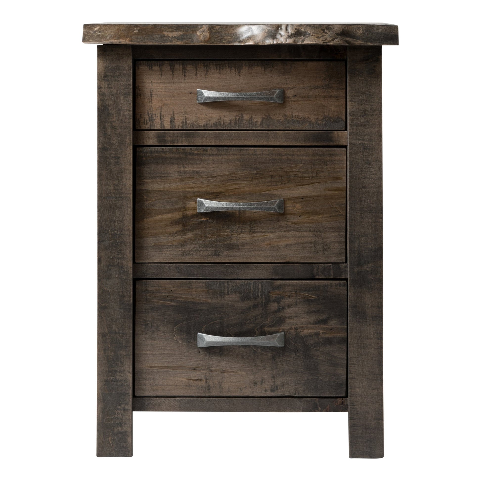 Edge 3 Drawer Nightstand
