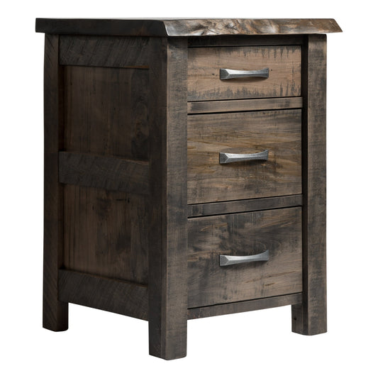 Edge 3 Drawer Nightstand