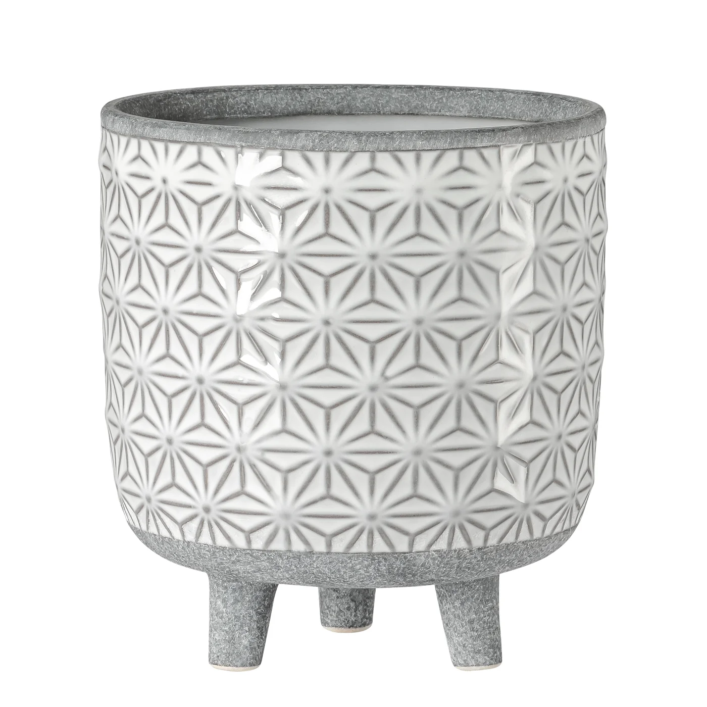 Star White 6" Planter