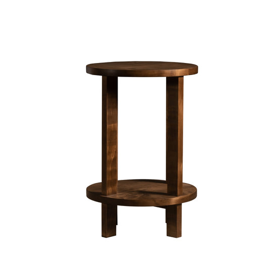 Harp Lake Round End Table