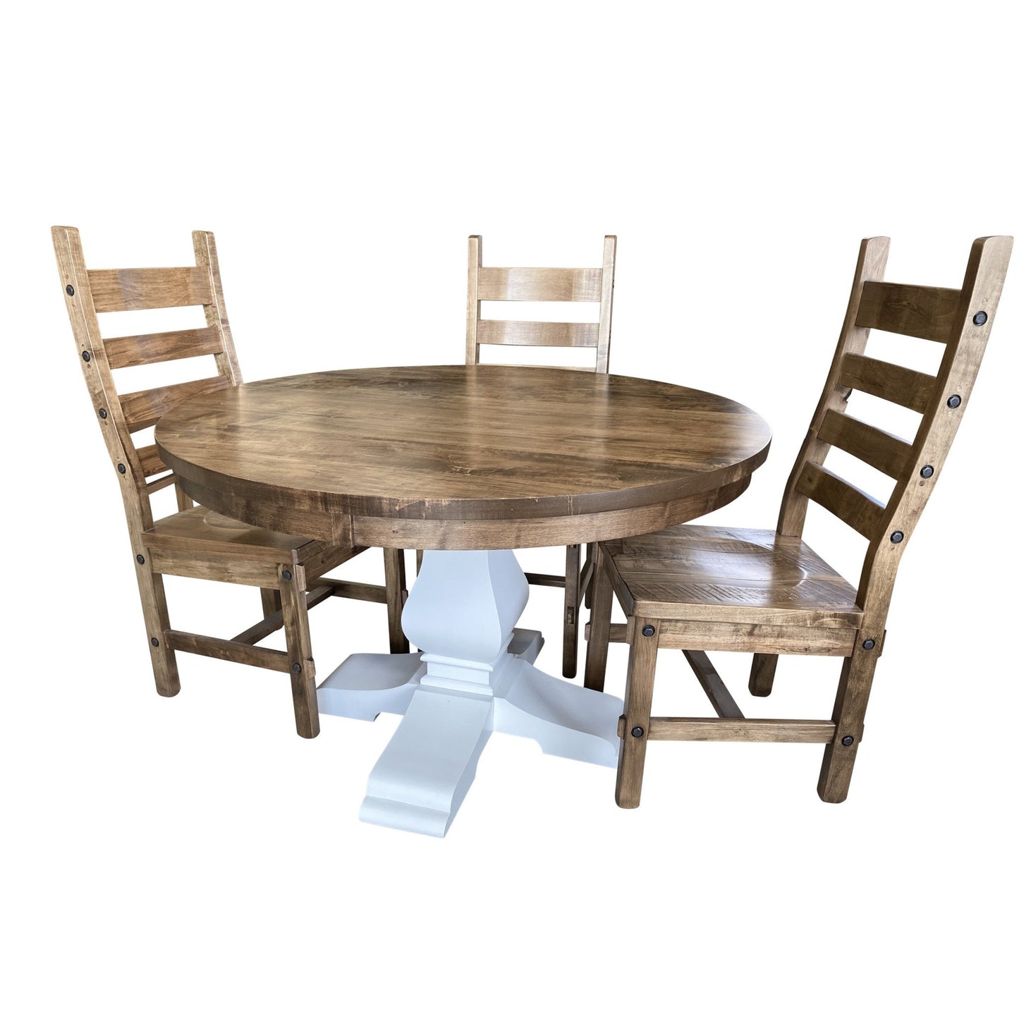 Gallery Round Single Pedestal Dining Table