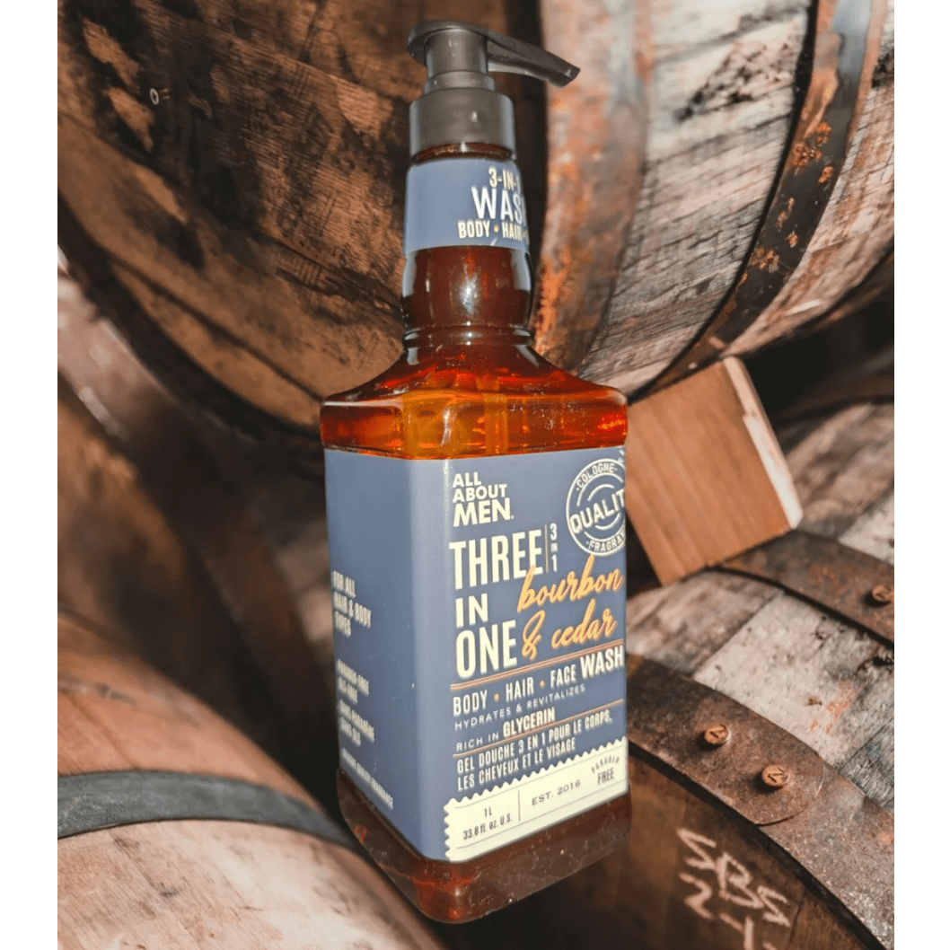 3in1 Wash Bourbon & Cedar