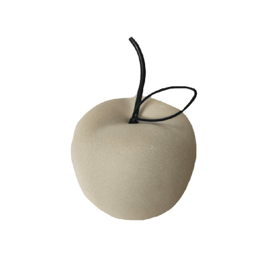 Apple w/Silohette Leaf