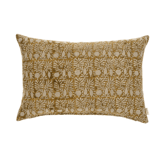 Tulsi Pillow 16"x24" - Deep Sea