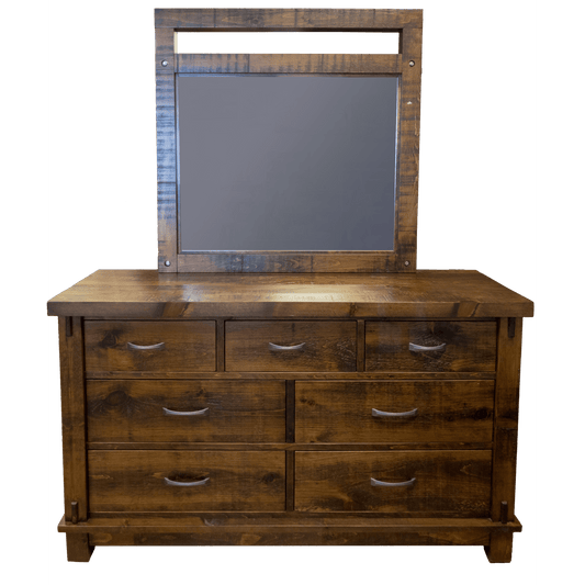 Timber 7 Drawer Dresser