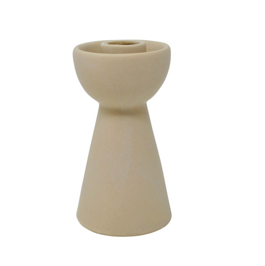 Candle Holder - Cream