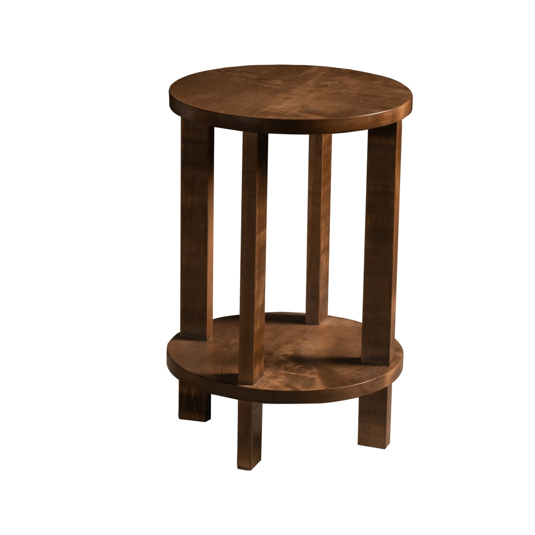 Harp Lake Round End Table