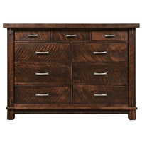 Timber 9 Drawer Dresser