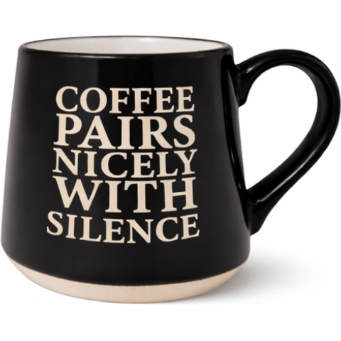 Silence Pairs Nicely Mug