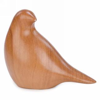 Wood Like Bird w/Turned Head