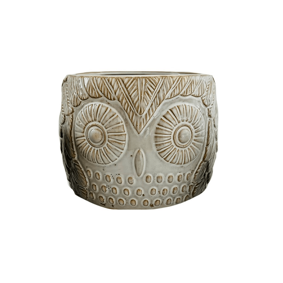 Owl Planter - Med.