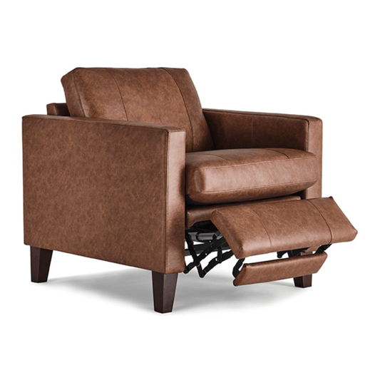 Traftly Leather Power Reclining Chair