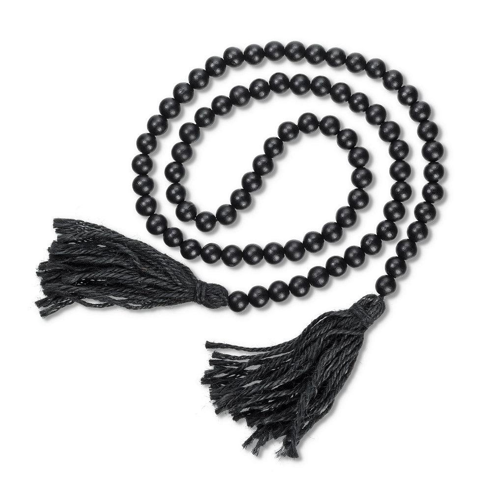 Long Blessing Beads - Black