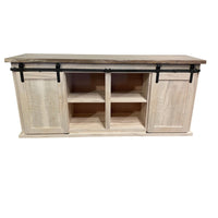 Live Edge Media Console