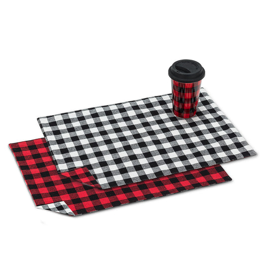 Reversible Buffalo Check Mat