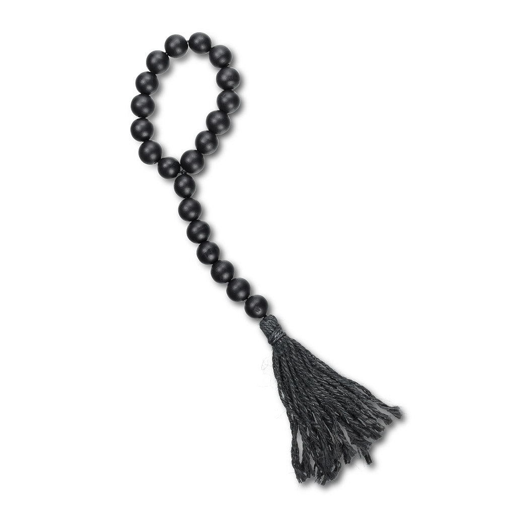 Necklace Blessing Beads 13" - Black