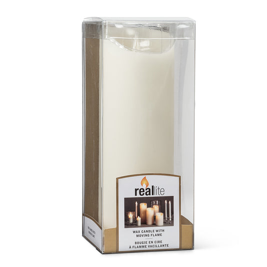 Ivory Flameless Candle - Lg.
