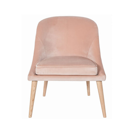 Bree Chair Pale Coral