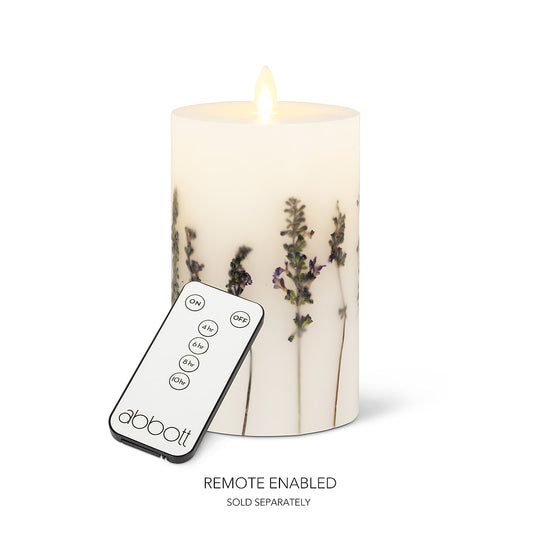 Lavender Flameless Candle - Med.