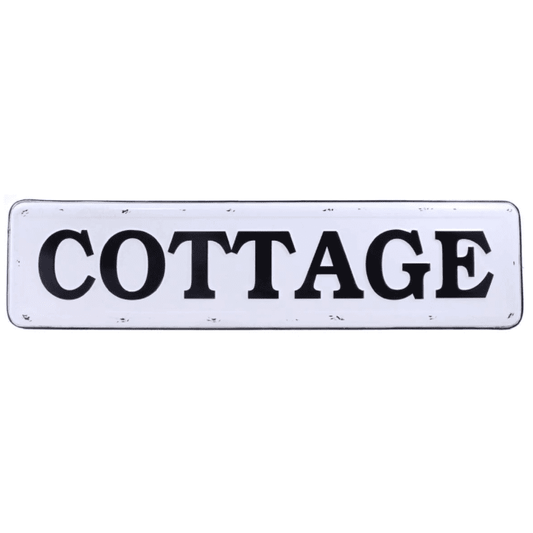Cottage Metal Sign