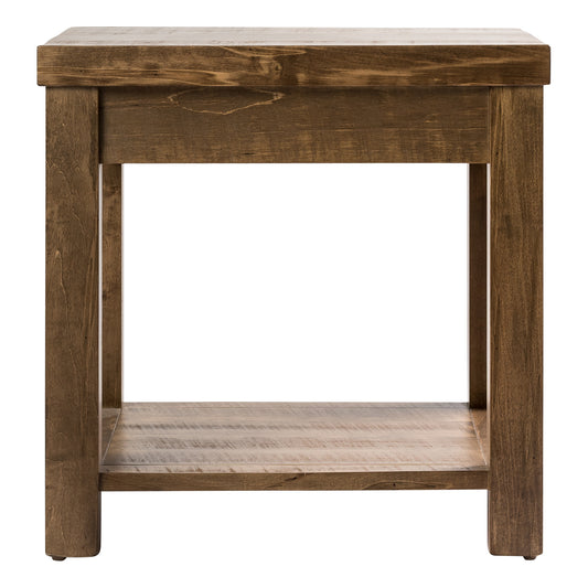 Riley End Table with Shelf