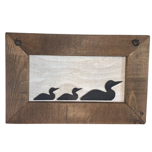 NL Framed Loons