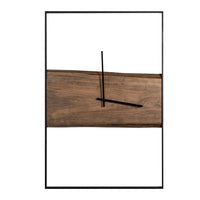 Live Edge Wall Clock