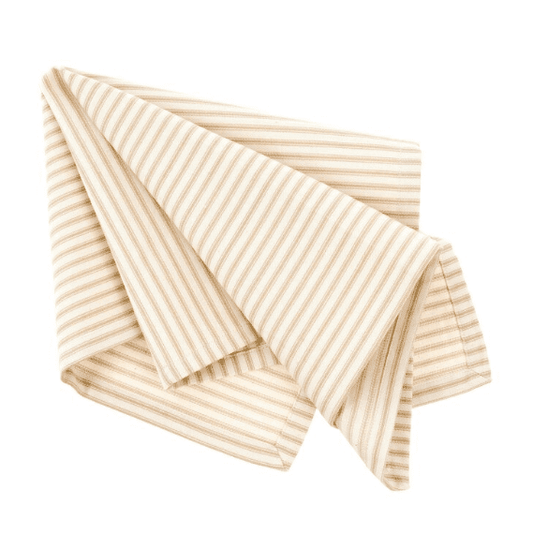 Ticking Napkins Set Of 4 - Beige