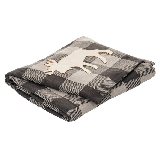 Hunter Grey Throw 50" x 60"