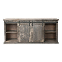 Live Edge Media Console