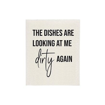 The Dishes are Looking...Sponge Cloth